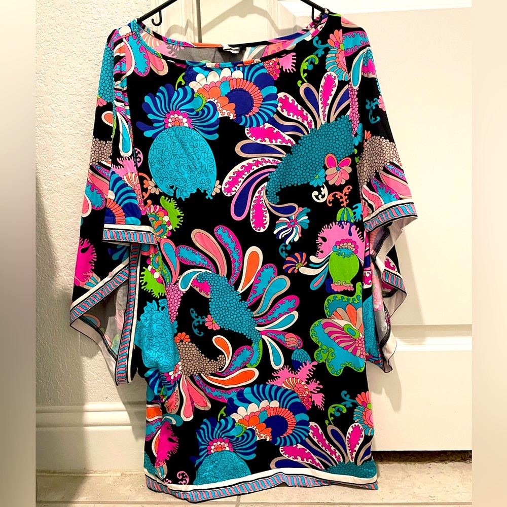 Colorful Floral TRINA TURK cover up